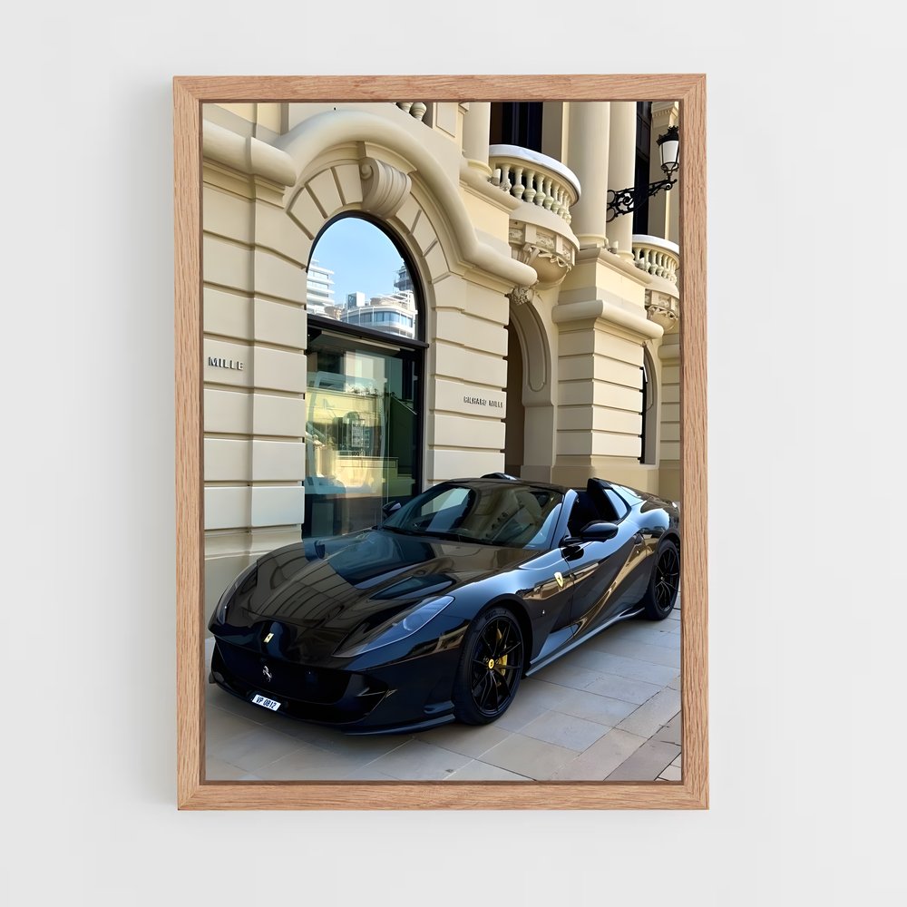Poster gts icône – affiche Ferrari (vue 4)
